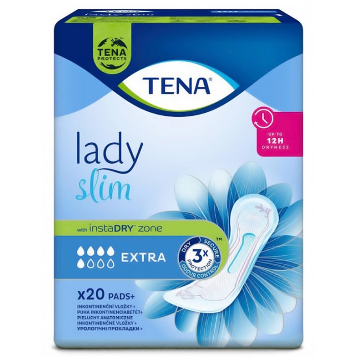 Урологічні прокладки Tena Lady Slim Extra, 5 крапель, 20 шт. - 